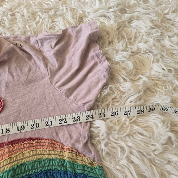 Magnolia Pearl Cotton Jersey Saturn Disco Applique Tee - Picture 7 of 7